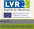 Deckblatt vom Bericht mit LVR und Erasmus Logo