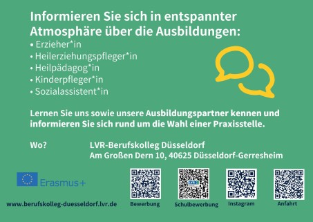 Informationen zu Zeit und Ort des Tages der offenen T&uuml;r am 25.11.2025 von 14.00 bis 18.00 Uhr